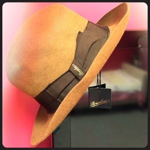 Borsalino 100% fur felt Made In Italy Hat